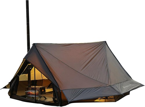 Hot tent with stove - tent, jack