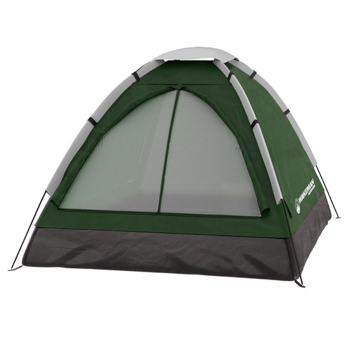 Two person man green tent - 2,