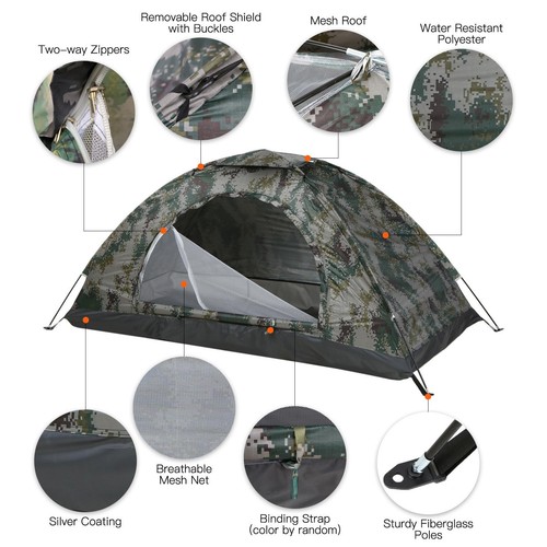Ultralight person camping - ultralight, 1-2